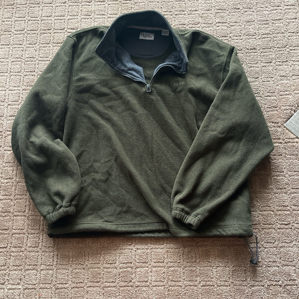 Men's Izod Fleece 3/4 Zip